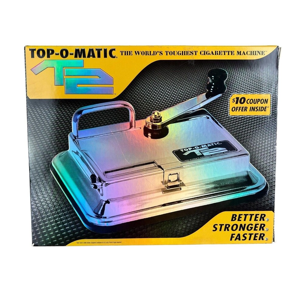 TOP-O-MATIC Cigarette Rolling Machine T2  NEW OPEN BOX